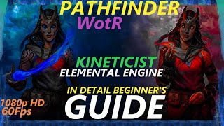 Pathfinder WotR  Elemental Engine Kineticist Starting Build  Beginners Guide 2021 1080p HD [upl. by Yelsehc]