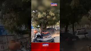 Drunk Driver Causes Chaos in Ahmedabad Beaten by Public After Collision [upl. by Adnaerb703]