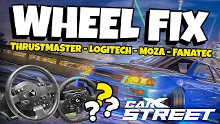 FIX  Steering Wheel Not Working on CarX Street PC [upl. by Euginom]