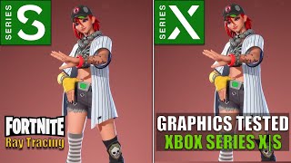 Fortnite  Xbox Series X vs S  Graphics Comparison [upl. by Akemaj]