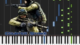 Counter Strike 16  Main Theme Piano Tutorial ♫ [upl. by Corotto]