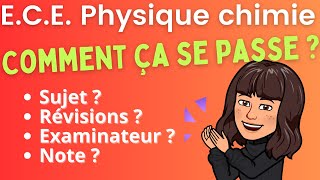 ECE Physique Chimie  comment ça se passe [upl. by Violet]