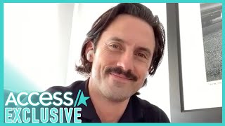 Milo Ventimiglia Is Super Excited For Pregnant Mandy Moore [upl. by Acinor]