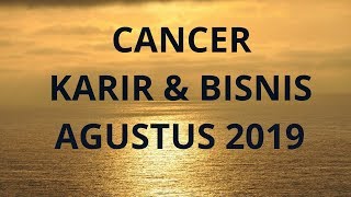 CANCER KARIR BISNIS amp KEUANGAN AGUSTUS 2019 [upl. by Ginevra]