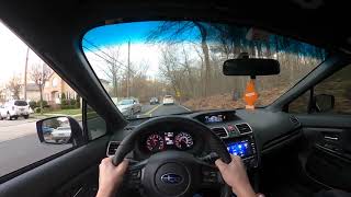 2020 WRX STI Tomei Expreme TI Catback POV RAW [upl. by Brandice307]