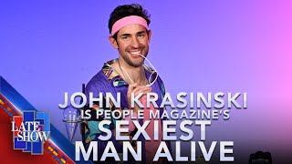 John Krasinski Is People Magazines Sexiest Man Alive 2024 [upl. by Hollah]