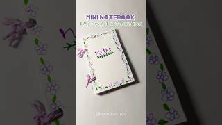 Mini Notebook ✨🥰📗 Creation diy diynotebook mininotebook tutorial diytutorial shorts trending [upl. by Silohcin]