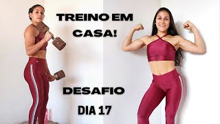 Treino para Secar e Definir Braços e Costas desafionopainnogain 17 [upl. by Jahdol]