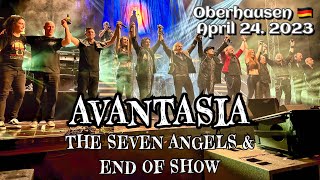 Avantasia  The Seven Angels amp end of show Oberhausen Germany 🇩🇪 April 24 2023 LIVE HDR 4K [upl. by Hoes]