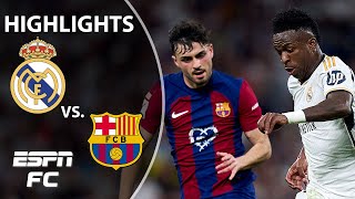 🚨 STOPPAGE TIME WINNER 🚨 Real Madrid vs Barcelona  LALIGA Highlights  ESPN FC [upl. by Tisdale]