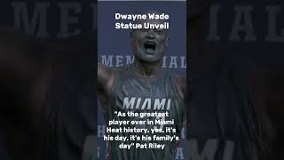 Dwayne Wade Statue Unveil [upl. by Margarette]