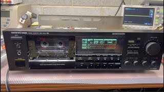 Reviving a Classic Onkyo TA2800 Restoration Journey [upl. by Kurys]