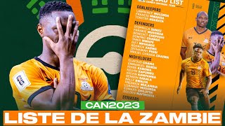 LA LISTE DES CHIPOLOPOLOS DE LA 🇿🇲 ZAMBIE A LA CAN 2023 [upl. by Aratas]