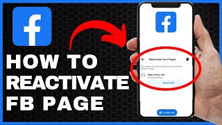 How to Restore a Deactivated Facebook Page Easy [upl. by Euqinim]