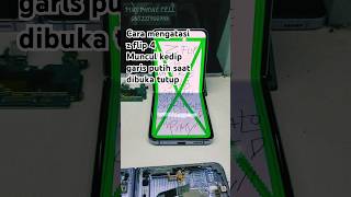 Cara mengatasi z flip 4 muncul kedip garis putih saat dibuka tutup samsungzflip4 tutorial [upl. by Oiramrej]