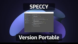 Créer soimême une version portable de Speccy [upl. by Doralia]