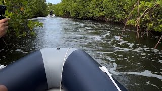 Recorriendo nuevas rutas en ceiba PR Dinghy trip [upl. by Itnavart]