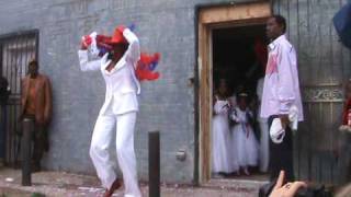 Nine Times Womens Division 2009 Second Line Parade Coming Out The Door [upl. by Enitsrik904]