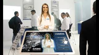 Recepcionista Vrtual Interativa CASIO 2016 [upl. by Chemush84]