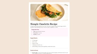 Recipe Page  Frontend Mentor Challenge HTML amp CSS [upl. by Ellehcor]