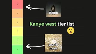 ranking every kanye west song [upl. by Montana]