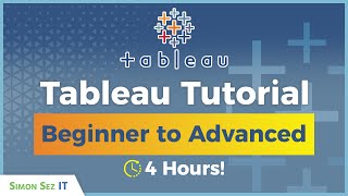 Tableau Desktop Tutorial 4 Hours of Beginner to Advanced Tableau Training [upl. by Hevak360]