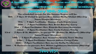 BCMC Prophetic Prayer amp Praise [upl. by Yrolam]