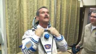 Entrainement en Russie de lastronaute canadien Chris Hadfield [upl. by Hammad]