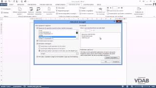 Word 2013  Mailmerge  104Adresblok [upl. by Riccio]