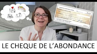 Le chèque de labondance  comment ça marche [upl. by Aisul]