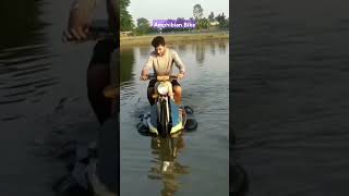 Indias First Amphibians Motorcycle waterbike bikeboat viralbike h20bike india viral [upl. by Salangia]