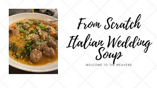 The Best Italian Wedding Soup from scratch [upl. by Lavoie638]