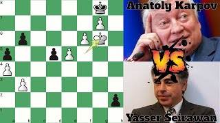 NO TE IMAGINAS COMO GANÓ ESTA PARTIDA KARPOV  AJEDREZ  CHESS  ANATOLY KARPOV [upl. by Melissa]