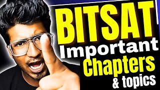 BITSAT 2024  Session 2 Most Important Chapters amp topics for BITSAT Exam  Free BITSAT MOCK TEST [upl. by Heywood584]