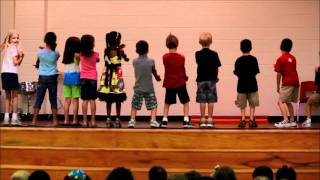 Mrs Goodarts 2011 Kindergarten Class Presents quotThe Macarenaquot [upl. by Wertz]