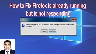 How To Solve Firefox is already running but not responding 100 working [upl. by Aylatan694]