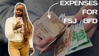 EXPENSES 💵 you PAY for as FSJ  BFD in Germany 🇩🇪  Azubi Life travel aupair fsj volunteering [upl. by Ntsyrk]