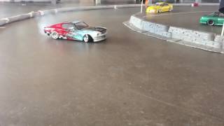 SMOKING RC Drift car system Tire smoke [upl. by Nywnorb104]