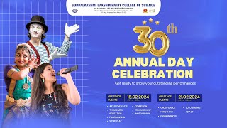 ANNUAL DAY ON STAGE EVENT  210224  SLCS MADURAI [upl. by Nairadas74]