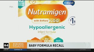 FDA reporting another infant formula recall [upl. by Tnahsin]