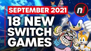 18 Exciting New Games Coming to Nintendo Switch  September 2021 [upl. by Adnovaj]