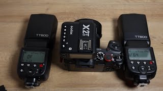 How to sync X2T Godox trigger with TT600 GODOX speedlights in 3 minutes SETUP GUIDE godox [upl. by Yatnuhs]