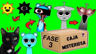 CAJA MISTERIOSA DE INCREDIBOX SPRUNKI FASE 3 PERO EL JUEGO ES EN LA VIDA REAL VS GATOS YOUTUBERS [upl. by Leveridge]