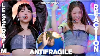 LE SSERAFIM ANTIFRAGILE LIVE REACTION  I LOVE THIS CHOREO [upl. by Naicul992]