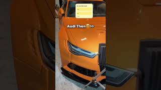 Audi now then automobile edit luxury off shortvideo [upl. by Remde]