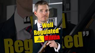 What does quotwellregulated Militiaquot in the 2nd Amendment mean [upl. by Erej]