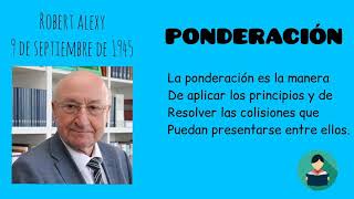 Ponderación según Robert Alexy [upl. by Cece]