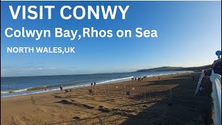 Colwyn BayRhosOnSeaVisit Conwy North WalesUK [upl. by Ueih94]