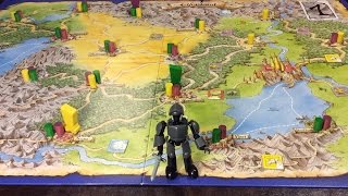 Elfenland Board Game  How To Play With a Review [upl. by Anais]