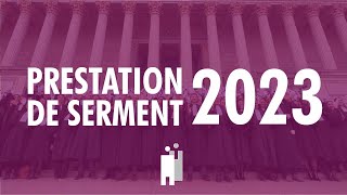 Prestation de serment 2023  Barreau de Lyon [upl. by Gregoire419]